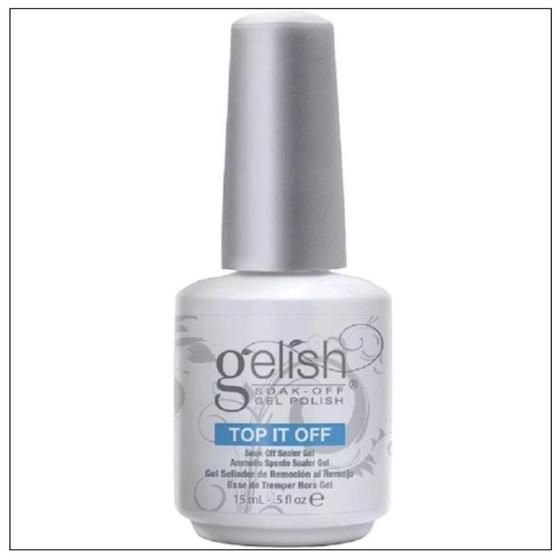 Imagem de Top Coat Selante Brilho Intenso Unhas Gelish 15ml  - Harmony