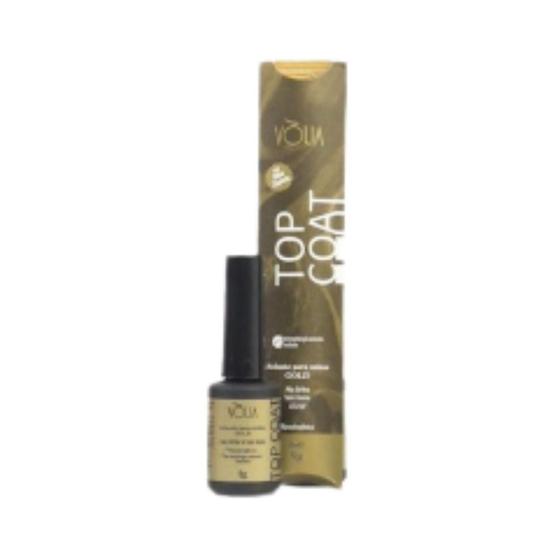 Imagem de Top Coat Volia Sache Gold 9G Refil Alto Brilho Selante