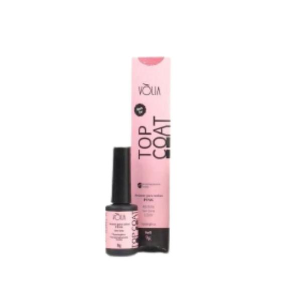 Imagem de Top Coat Volia Sache Pink 9G Refil Alto Brilho Selante