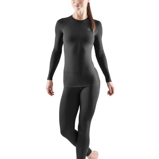 Imagem de Top de Compressão de Manga Longa Feminino SKINS SERIES-3 - Roupa de Dormir