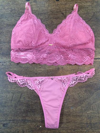 Imagem de top e fio shiraz rosa m