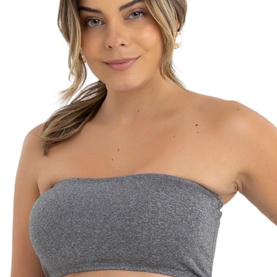 Imagem de Top Faixa Suplex Slim Fit Sem Alça Com Elástico 3031.C1