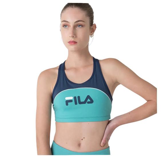 Imagem de Top Feminino Fila 1119991 Letter Fit Plus