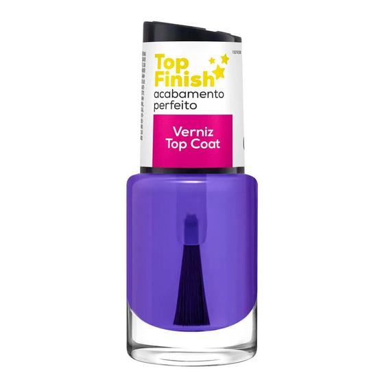 Imagem de Top Finish Verniz Top Coat Acabamento Perfeito 10ml - Cora