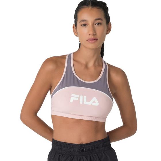 Imagem de Top Mulher Fila Letter Fit Feminino