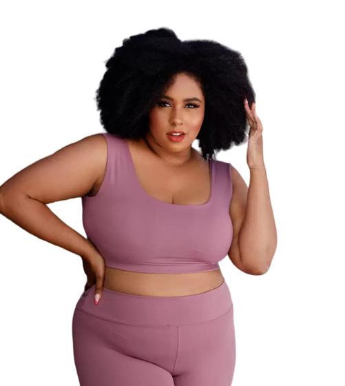 Imagem de Top Plus Size Poliamida Spandex bojo removível G1 G2 G3 G4 PINA