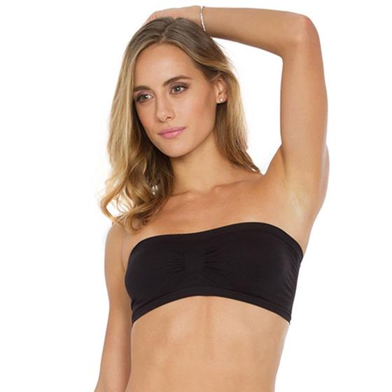 Imagem de Top Sutiã Faixa Sem Bojo E Sem Aro Plié Basic Modelo Sem Costura