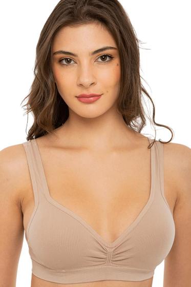Imagem de Top Sutia Trifil Daily Com Bojo Modelo Sem Costura E Sem Aro (Ref 3294)