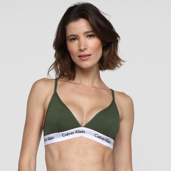 Imagem de Top Triângulo Calvin Klein Cotton Feminino