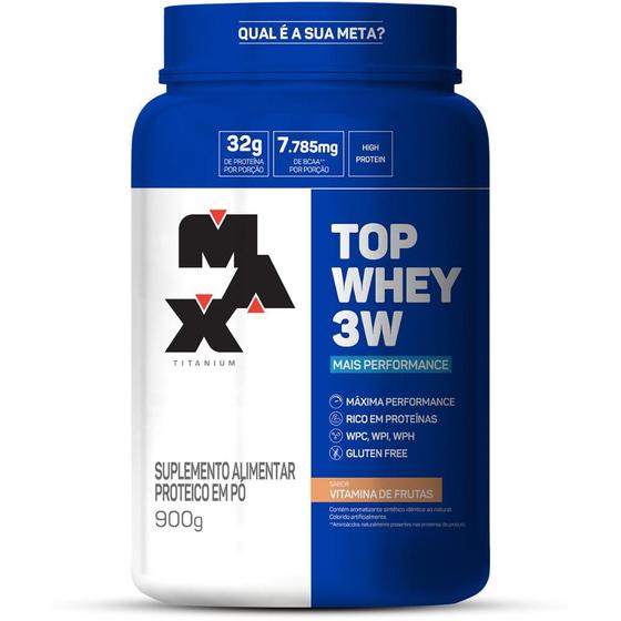 Imagem de Top Whey 3W + Performance 900G - Max Titanium