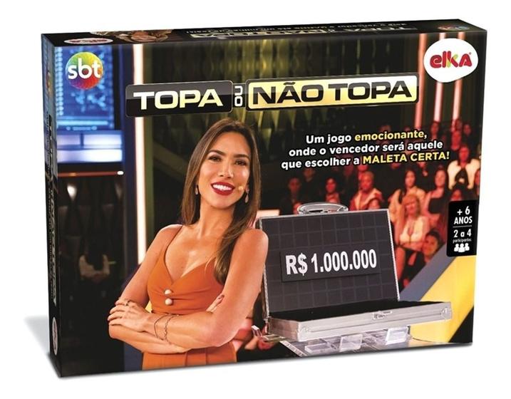 Imagem de Topa Ou Não Topa Sbt Patrícia Abravanel Jogo Oficial - Elka