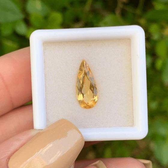 Imagem de Topázio Imperial Amarelo Gota 1,74ct