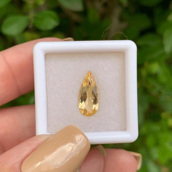 Imagem de Topázio Imperial Amarelo Gota 1,93ct (1)