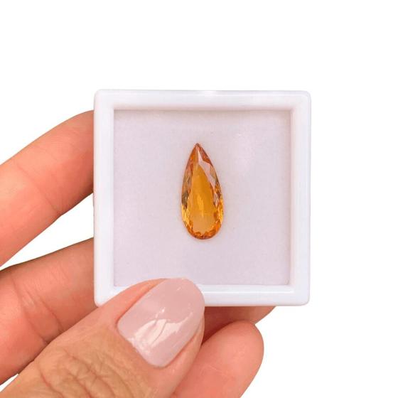 Imagem de Topázio Imperial Laranja Gota 5,10ct