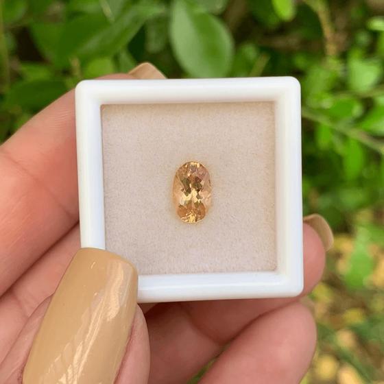 Imagem de Topázio Imperial Laranja Oval 1,15ct