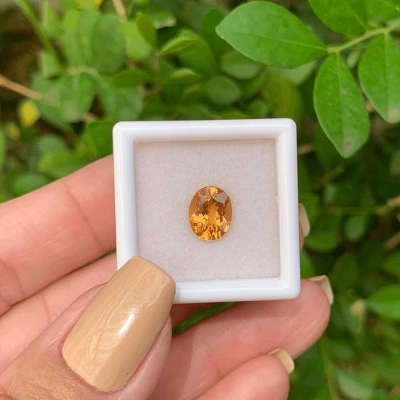 Imagem de Topázio Imperial Laranja Oval 1,80ct