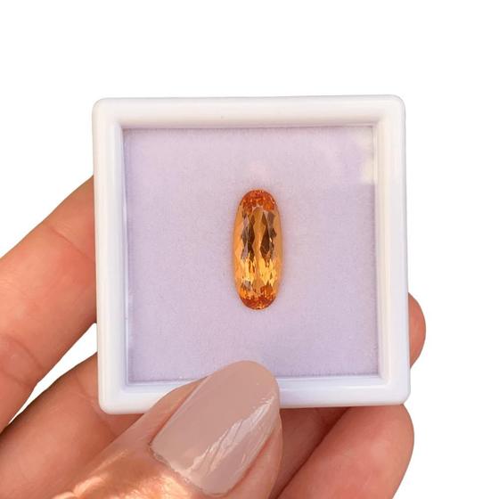 Imagem de Topázio Imperial Laranja Oval 4,55ct