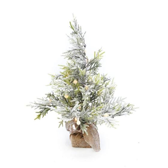 Imagem de Topiaria Natalina Iluminada 70cm com LED Verde e Branco