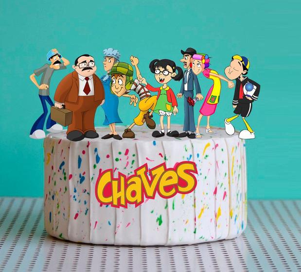 Imagem de Topo De Bolo Aniversario Chaves