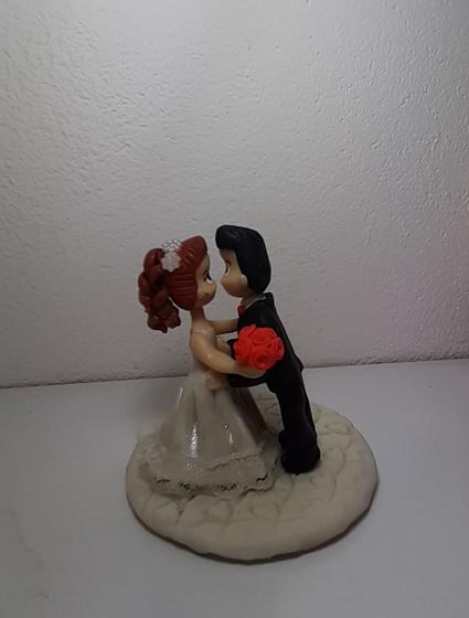 Imagem de topo de bolo noivinho casamento