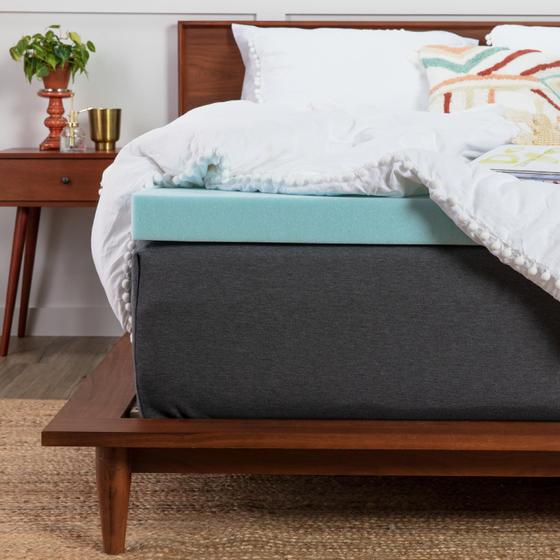 Imagem de Topper de Colchão ViscoSoft Twin XL - Espuma Viscoelástica com Gel 8cm