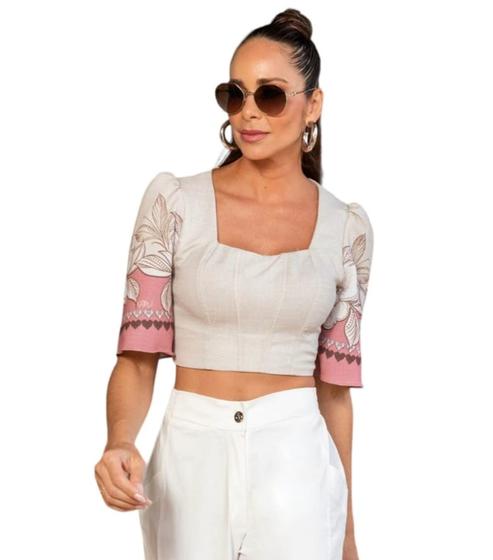 Imagem de Tops Cropped Perfect Way Np 434220 - G