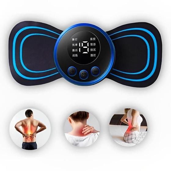 Imagem de Toque Elegância: Mini Massageador Elétrico Portátil Em Cor