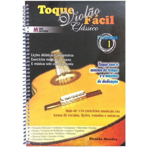 Imagem de Toque Fácil Violão Clássico - EME Editora