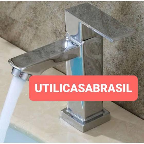 Torneira banheiro luxo inox lavabo cuba Menor preço em Torneira banheiro luxo inox lavabo cuba
