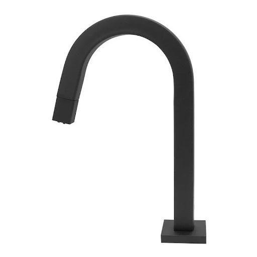Torneira Banheiro Slim Tube Quadrada Baixa Preta Menor preço em Torneira Banheiro Slim Tube Quadrada Baixa Preta