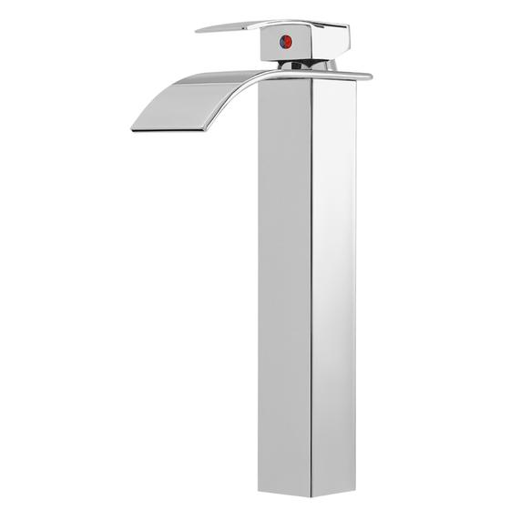 Imagem de Torneira Cascata Banheiro Monocomando Bica Alta