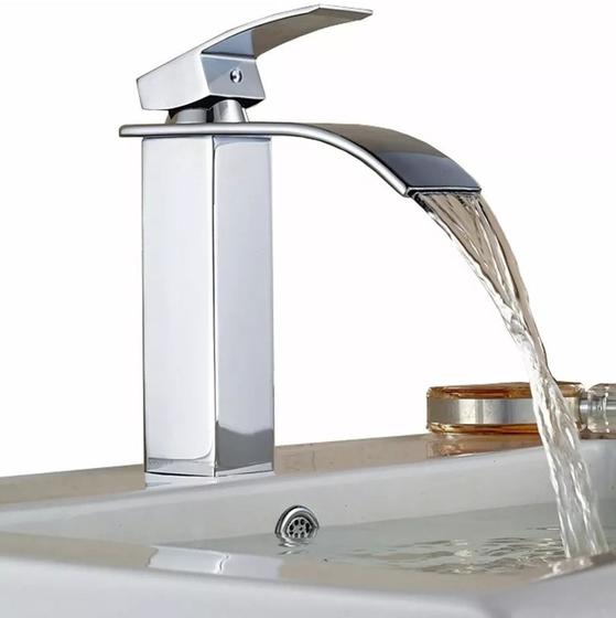 Torneira Cascata Bica Baixa Banheiro Misturador Monocomando GT840 - Lorben Menor preço em Torneira Cascata Bica Baixa Banheiro Misturador Monocomando GT840 - Lorben