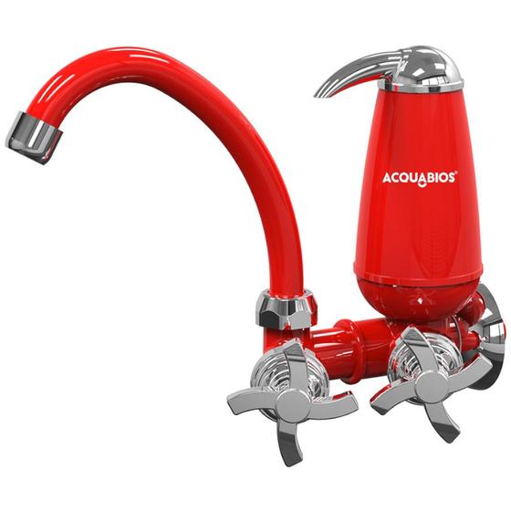 Torneira com filtro bica móvel de parede quadriseta - Acqua E05 - Acquabios é boa?