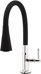 Torneira Cozinha Bancada Flexível tubo Preto Cone 2 Jatos 1/4 de Volta Menor preço em Torneira Cozinha Bancada Flexível tubo Preto Cone 2 Jatos 1/4 de Volta