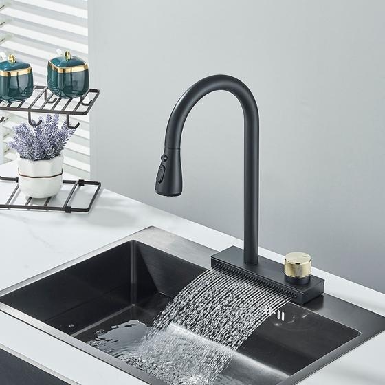 Torneira Cozinha Gourmet Cascata Cachoeira Monocomando Misturador é boa?