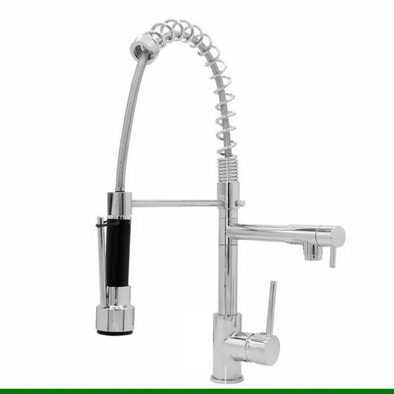 Torneira Cozinha Gourmet Misturador Monocomando 50cm Inox - Snel Metais Menor preço em Torneira Cozinha Gourmet Misturador Monocomando 50cm Inox - Snel Metais