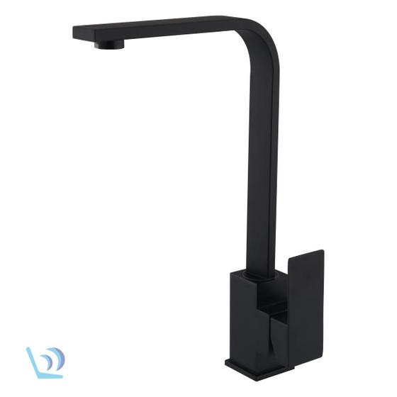 Torneira Cozinha Gourmet Quadrada Metal Preta Monocomando Menor preço em Torneira Cozinha Gourmet Quadrada Metal Preta Monocomando