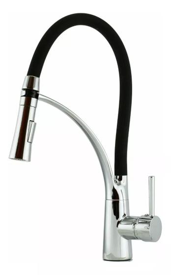 Torneira Cozinha Monocomando Black Pull Down Tutto Home Menor preço em Torneira Cozinha Monocomando Black Pull Down Tutto Home