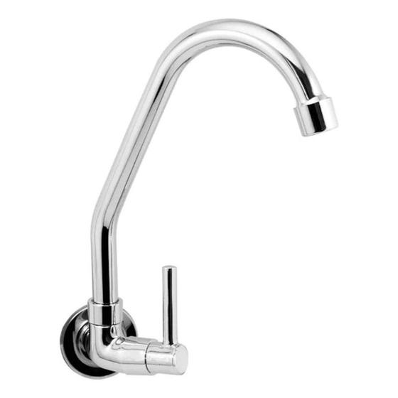 Torneira Cozinha Parede Bica Móvel Metal ¼ Volta Alavanca é ruim? Torneira Cozinha Parede Bica Móvel Metal ¼ Volta Alavanca é boa?