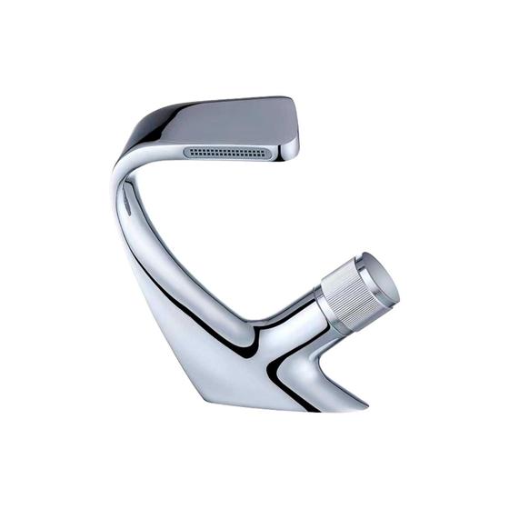 Imagem de Torneira Curva Cascata Banheiro Lavatorio Cromada Premium