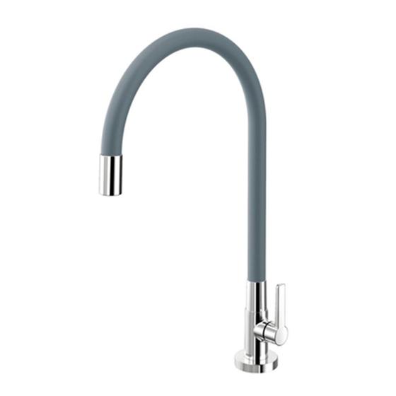 Torneira de Cozinha DOCOL para Mesa GALIFLEX Cromo/Cinza 00966963 Menor preço em Torneira de Cozinha DOCOL para Mesa GALIFLEX Cromo/Cinza 00966963