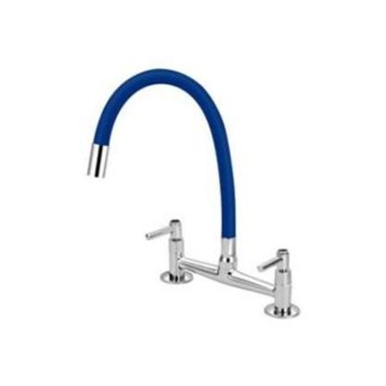 Imagem de Torneira de cozinha flexivel misturador mesa blue 11419 c34