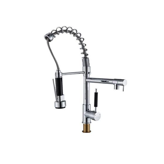 Imagem de Torneira De Cozinha Monocomando Mazzilli Mz19 Extensível Com Acabamento Cromado