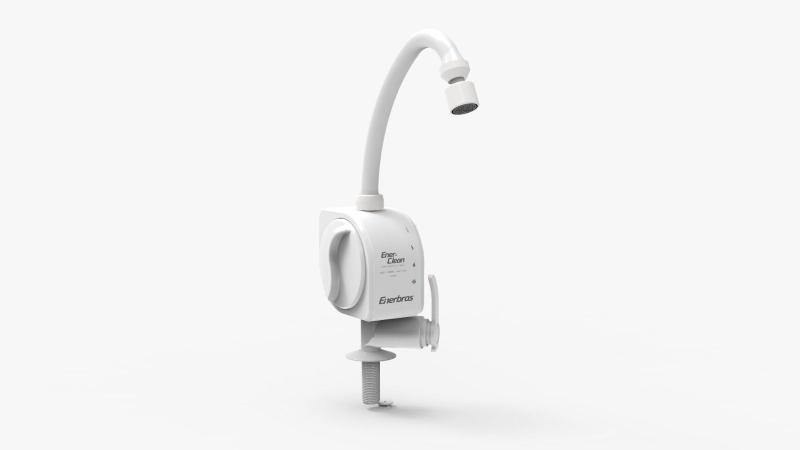 Torneira Elétrica 110v 220v Para Bancada Preta Branca Torneira de Mesa Enerbras EnerClean Menor preço em Torneira Elétrica 110v 220v Para Bancada Preta Branca Torneira de Mesa Enerbras EnerClean