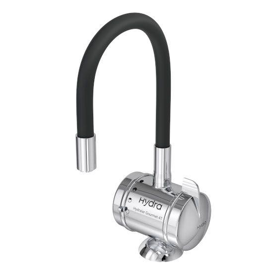 Torneira Elétrica Bancada Hydralar Gourmet 4T Cromada 5500W 127V Hydra Menor preço em Torneira Elétrica Bancada Hydralar Gourmet 4T Cromada 5500W 127V Hydra