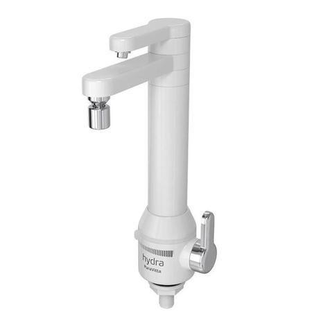 Torneira Elétrica de Bancada c/filtro Puravitta 5500W 220V Branca - Hydra Menor preço em Torneira Elétrica de Bancada c/filtro Puravitta 5500W 220V Branca - Hydra