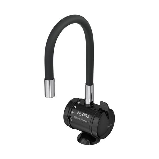 Torneira Eletrica Hydralar Gourmet 4T 220V/5500W Bancada PT Menor preço em Torneira Eletrica Hydralar Gourmet 4T 220V/5500W Bancada PT