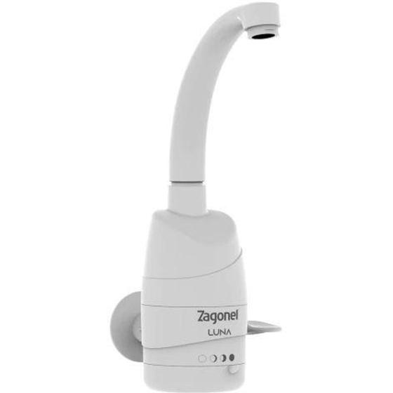 Torneira Elétrica Luna 4T Branca Parede 5.500W 220V Zagonel Menor preço em Torneira Elétrica Luna 4T Branca Parede 5.500W 220V Zagonel