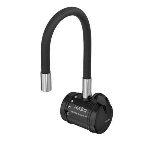 Torneira Elétrica Parede Hydralar Gourmet 220v Hydra Preta Menor preço em Torneira Elétrica Parede Hydralar Gourmet 220v Hydra Preta