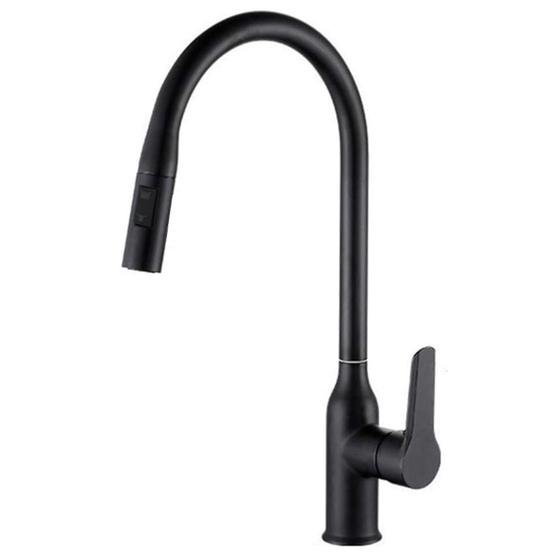 Imagem de Torneira Extensivel Gourmet Cozinha Pia Mesa Bancada Ducha Articulada Dois Jatos Monocomando Agua Quente Fria Luxo Sofisticado